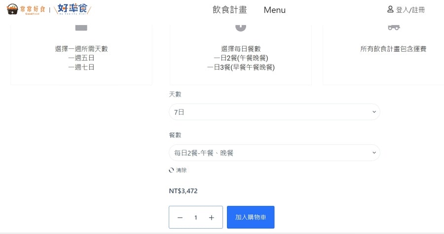 開箱心得/常常好食/好準食/健康制作所/211健康餐盤飲食計畫 - 第3張圖