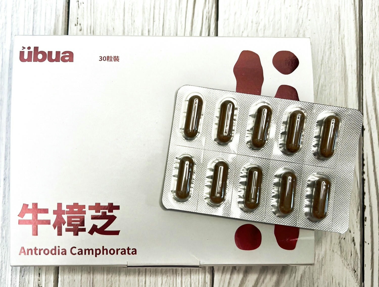 UBUA牛樟芝膠囊/台灣獨有的牛樟芝/森林中的紅寶石 - 第8張圖