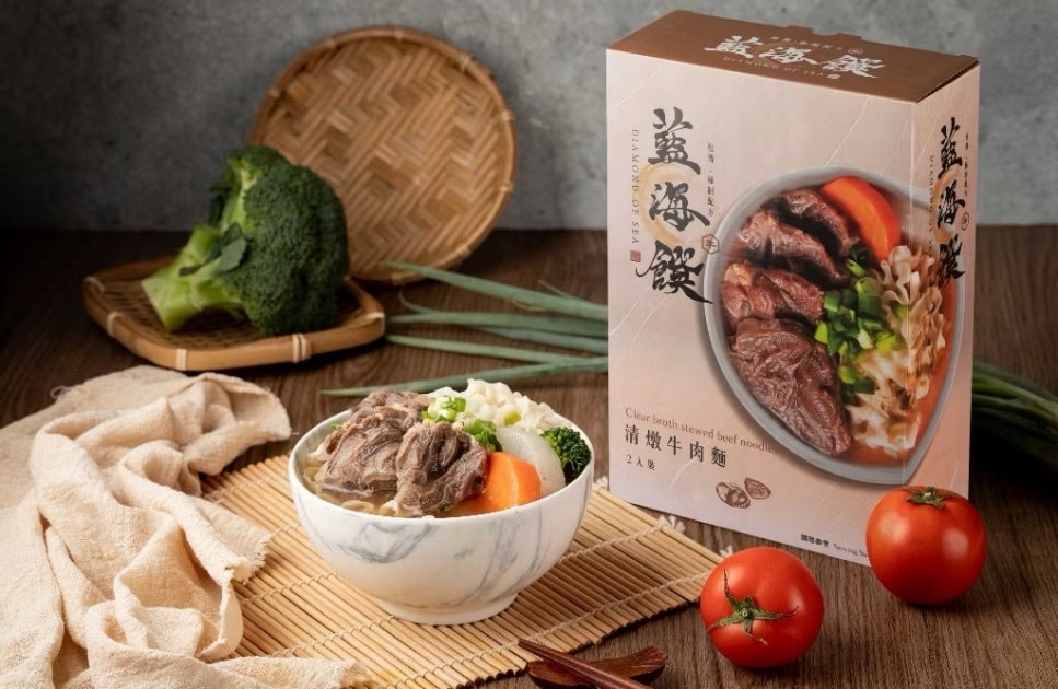藍海饌料理包/金牌牛肉麵/食神級牛肉麵/跟現煮的一樣好吃/台灣牛肉麵推薦 - 第2張圖